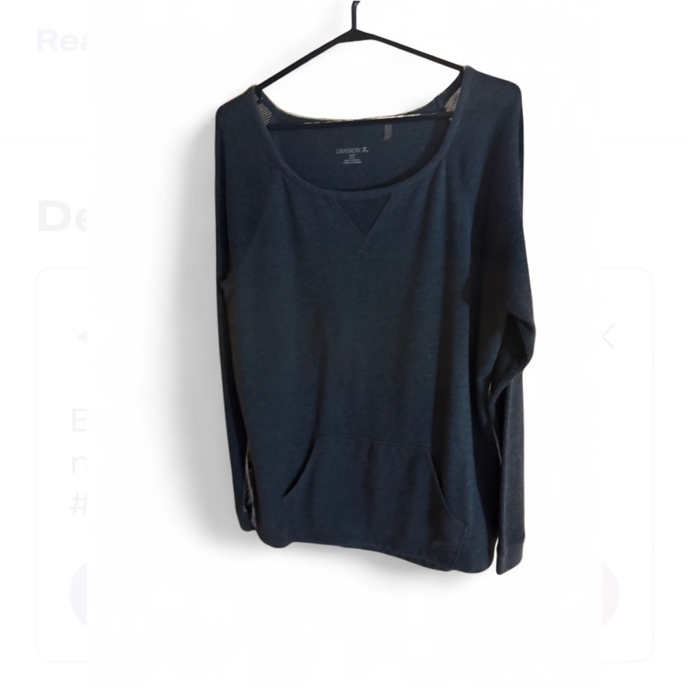 Danskin Women's Dark Gray Sweatshirt